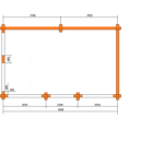 Беседка 6,5 на 4,0